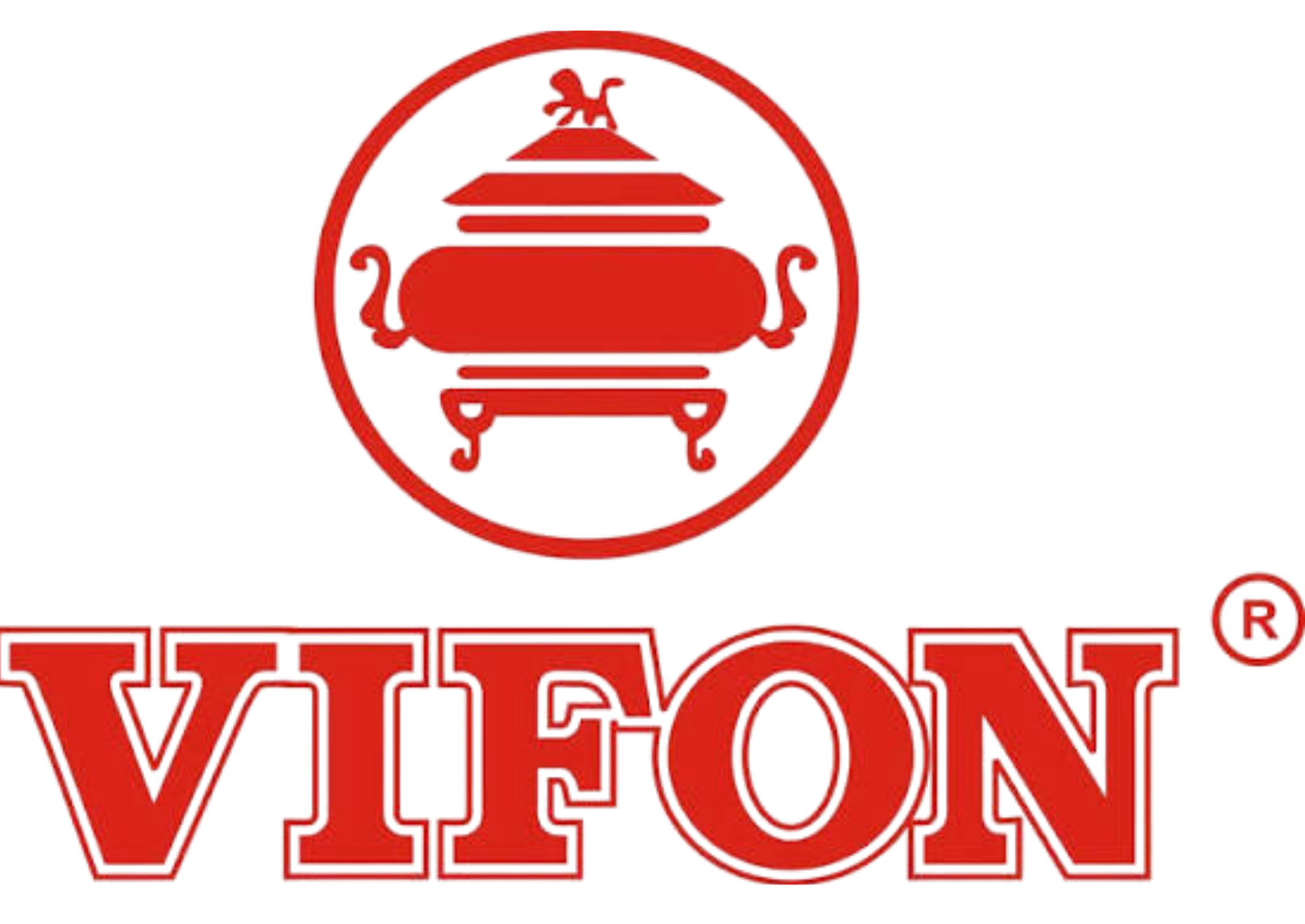 Red and black logo with a traditional Chinese temple and the word "LOVE" below.