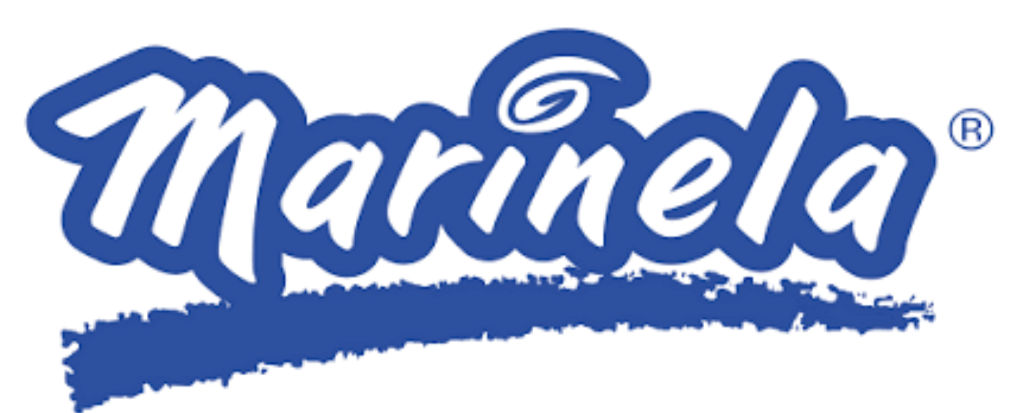 The Marlboro logo in blue cursive lettering with a wavy underline.