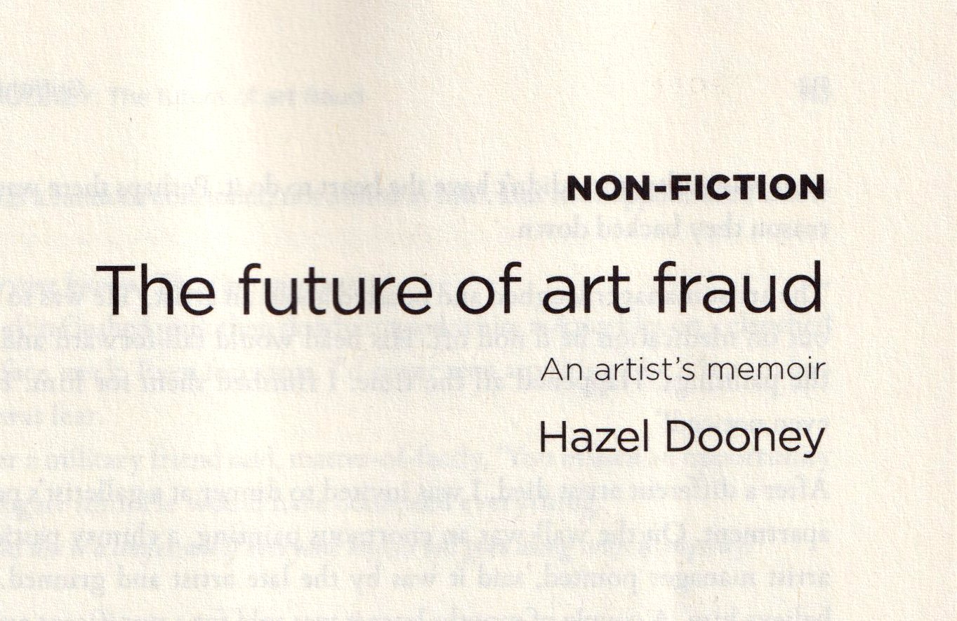The future of art fraud is the same as the future of everything else: truths will either out or be outed, later if not sooner.