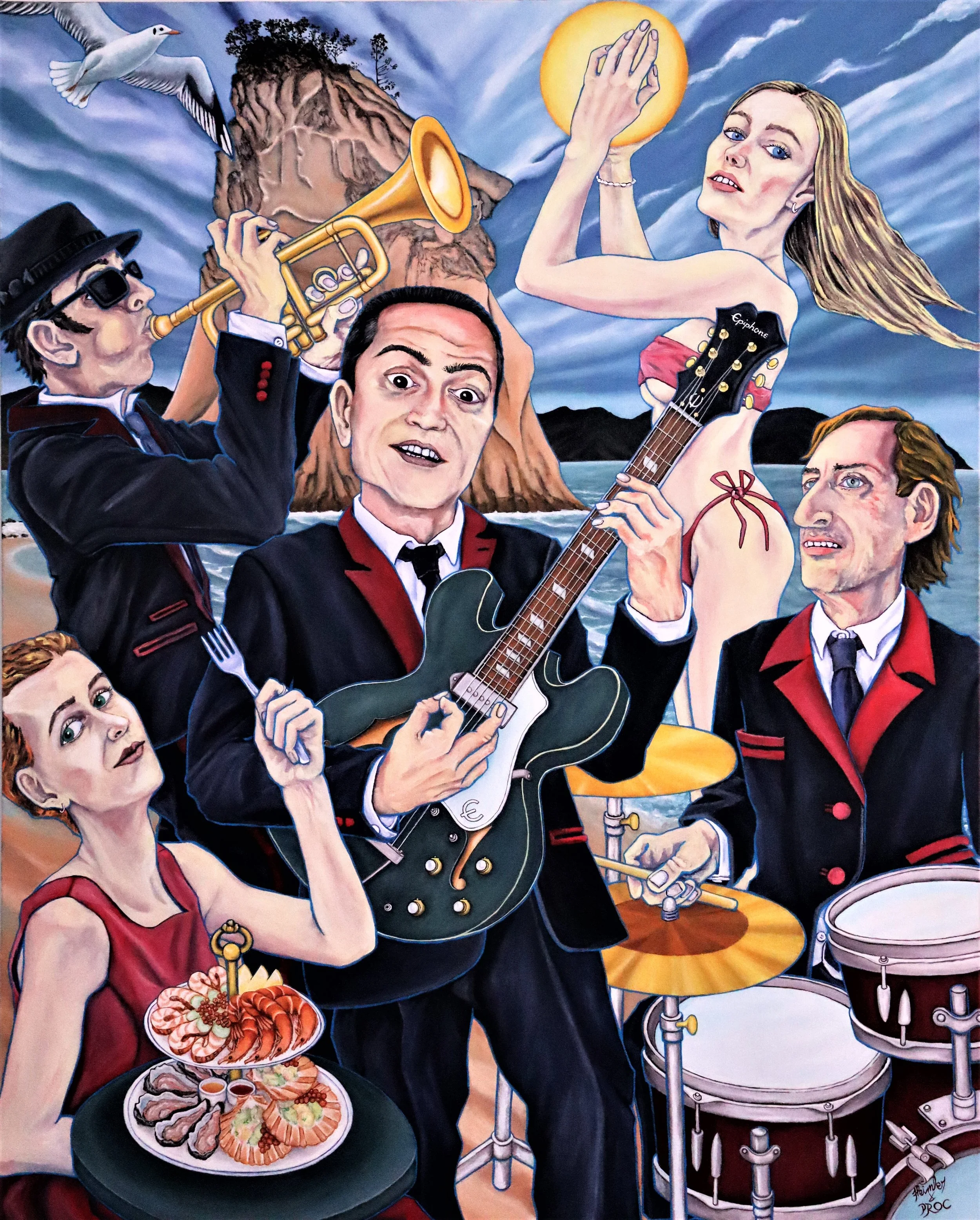 She catches the Monn (152 x 122cm).JPG