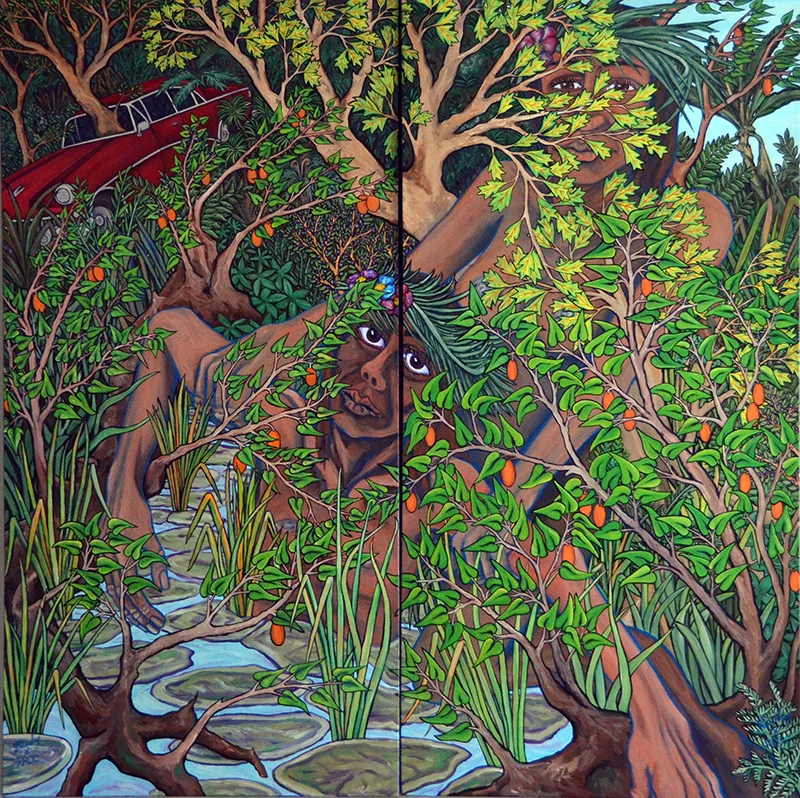 New Born Icon (122cm x 122cm)