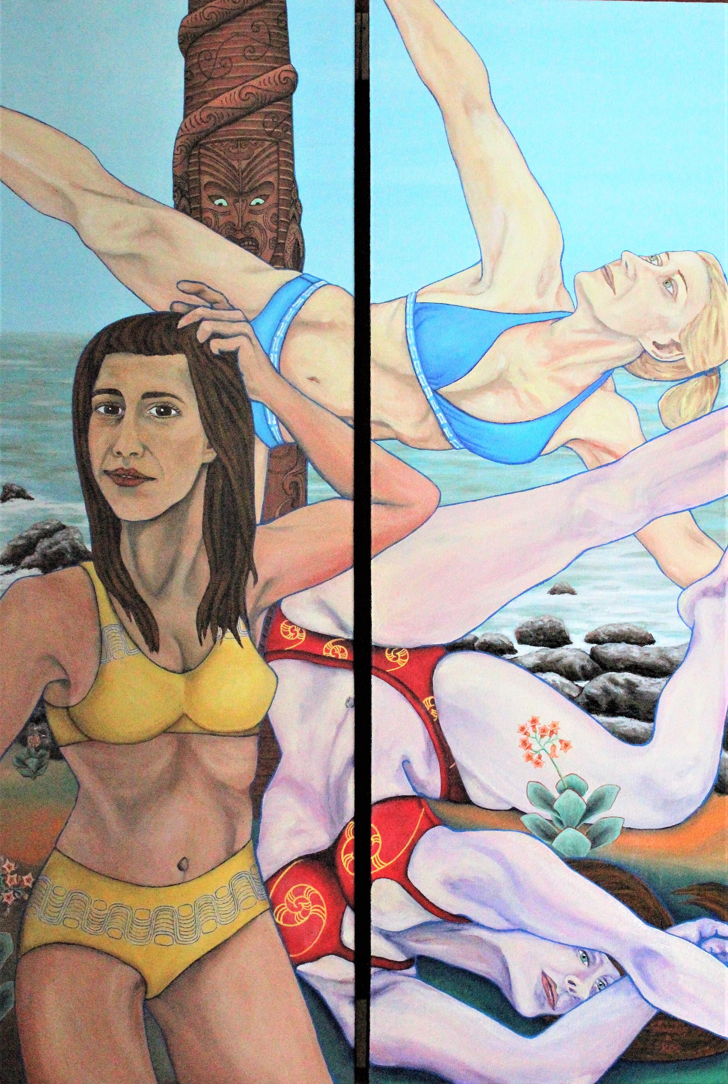 Celebration, framed, 122 x 83 cm