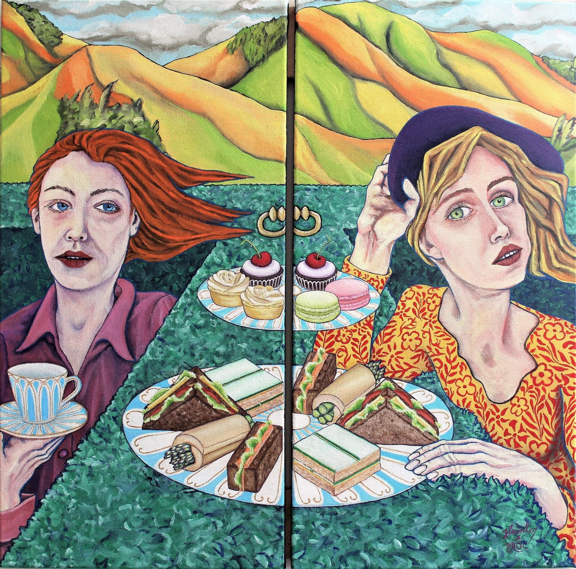 High Tea Hedge (101,5 x 101,5 cm)