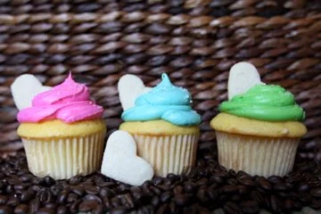 When Cookie Met Cupcake Signature vanilla bean cupcakes