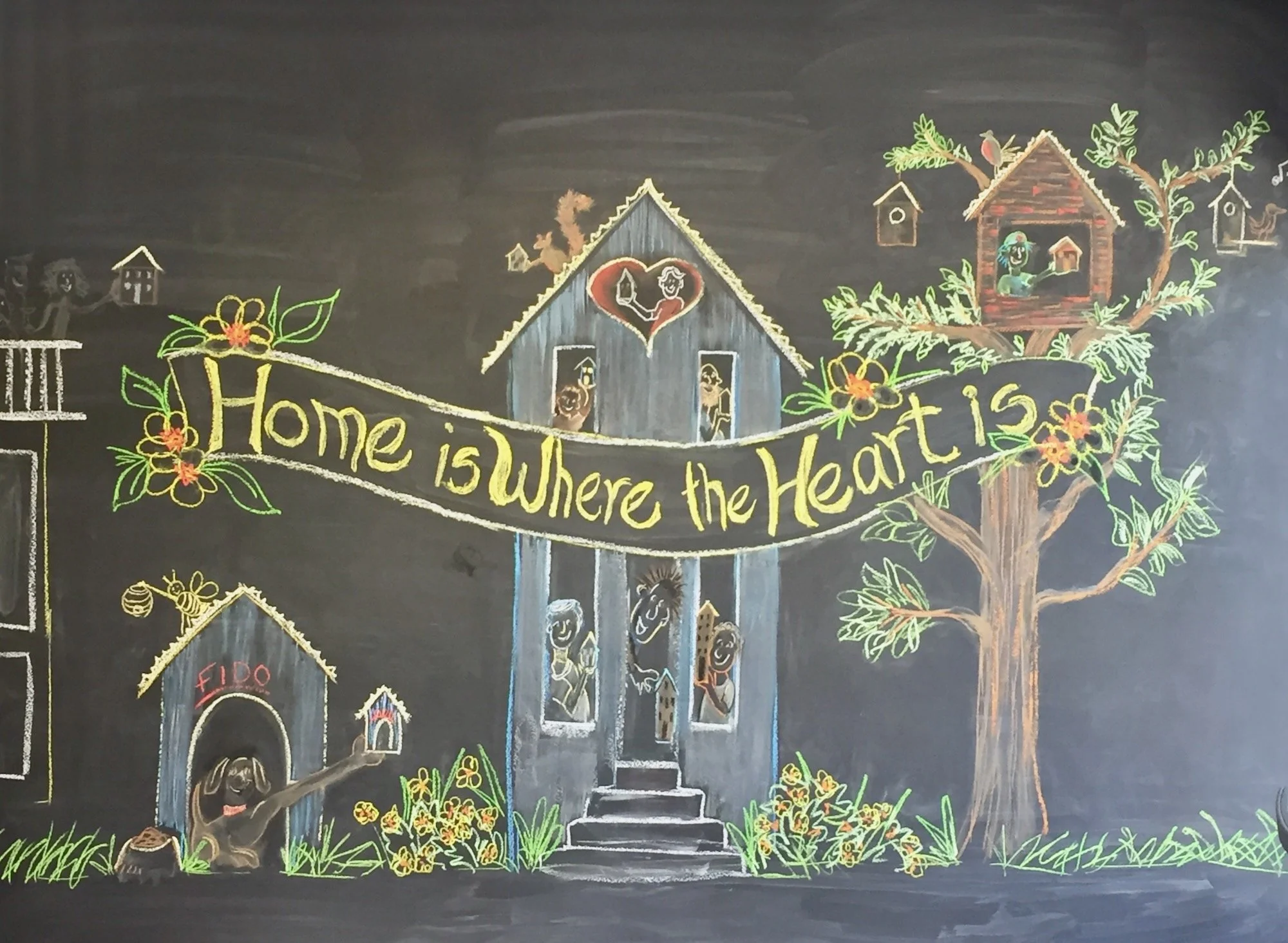 Baird & Warner Chalk Mural.jpeg