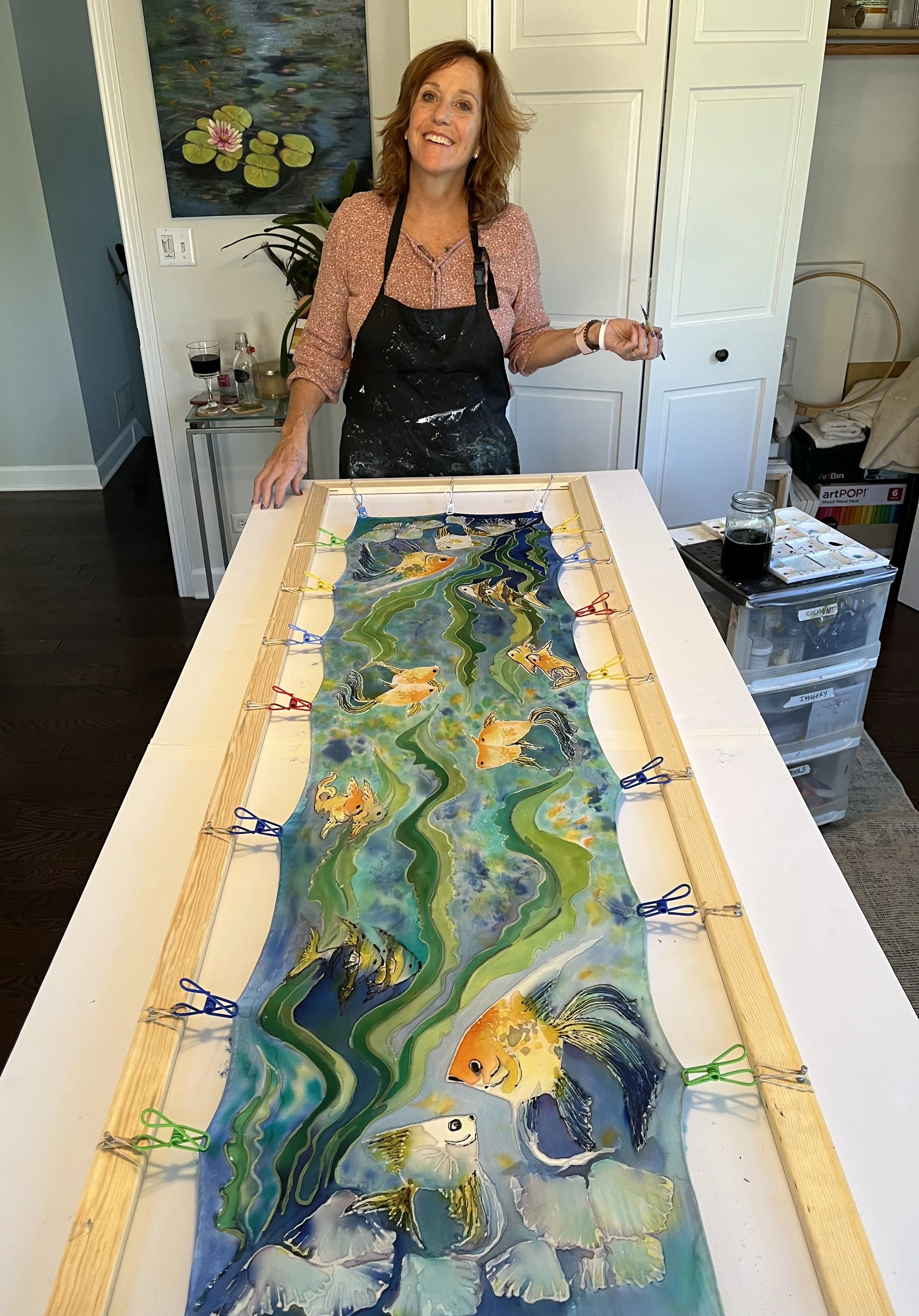 Silk Scarf Painting Workshop