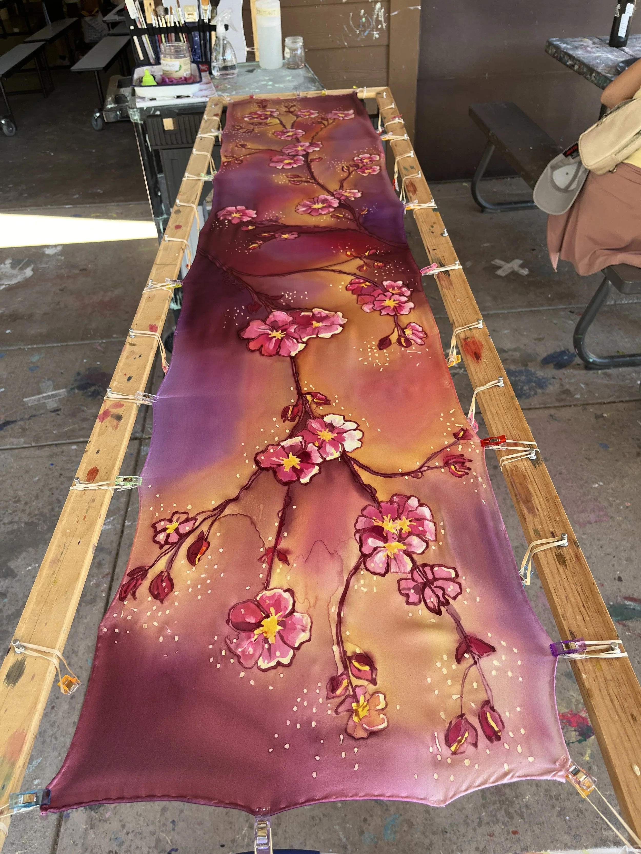 Silk Scarf Painting Workshop