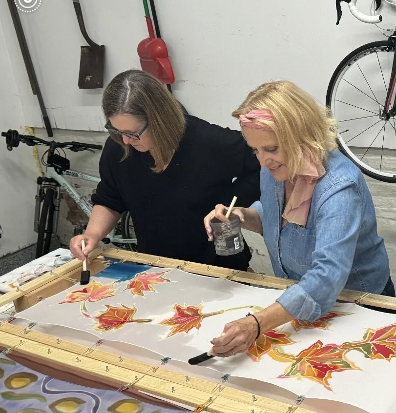 Introduction to Silk Painting : Two-day Workshops at FineLine Creative Art Center