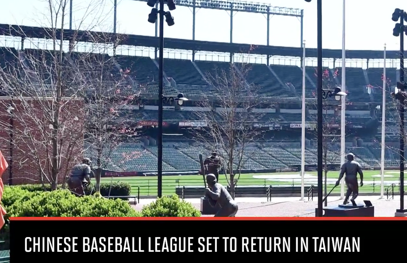 Taiwan's Baseball Season Begins With Rest of the Sports World on Hold