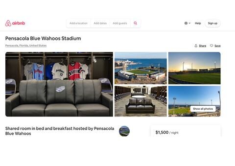 Pensacola Blue Wahoos Strike Gold With Airbnb