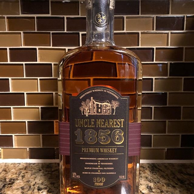 It was time for a new bottle of @unclenearest ✊🏾 #letstalkblackbusiness #blackeconomics #unclenearest #whiskey #buyblack #blackowned #blackbusiness #supportblackbusiness