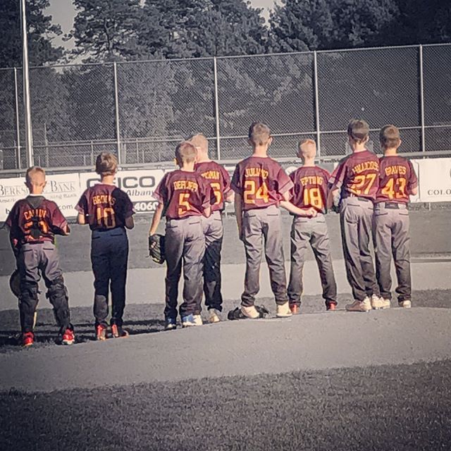 Great night for baseball. ⚾️ #baseballmom