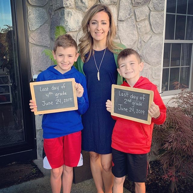 Last day of elementary for Blake 😲 last day of 2nd grade for Austin and last day of year 18 for me?! How is that even possible when I&rsquo;m only 26?! 😉😜 sooooo ready for summer!!!