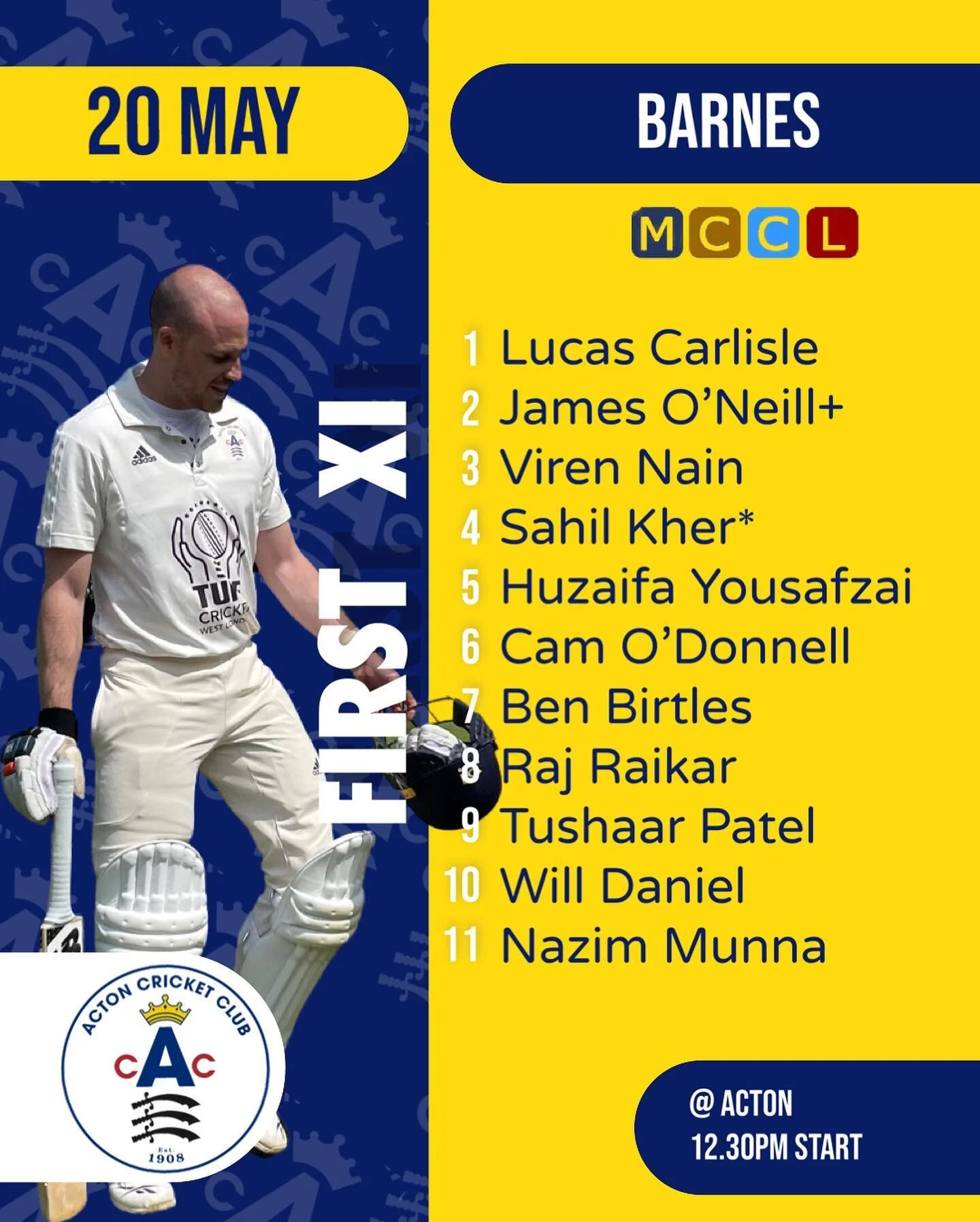Latest — Acton Cricket Club