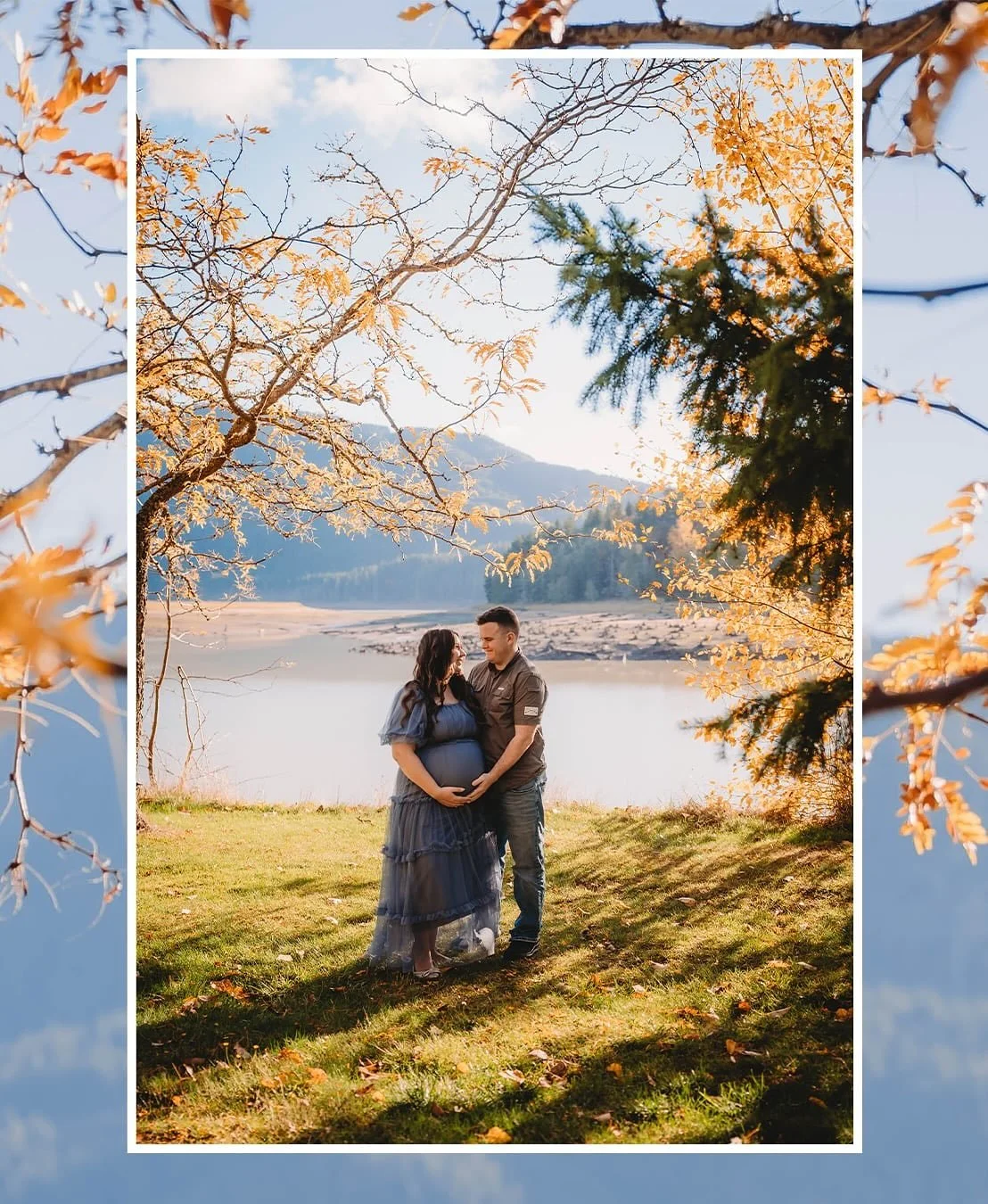 I absolutely love these two, and am so stinking excited for them to be parents!! 🩵 

#maternity #maternitysession #glowing #goldenglow #mountainvibes #themountainisout #mountrainier #momanddad #family #familyphotoshoot #familyphotographer #maternity