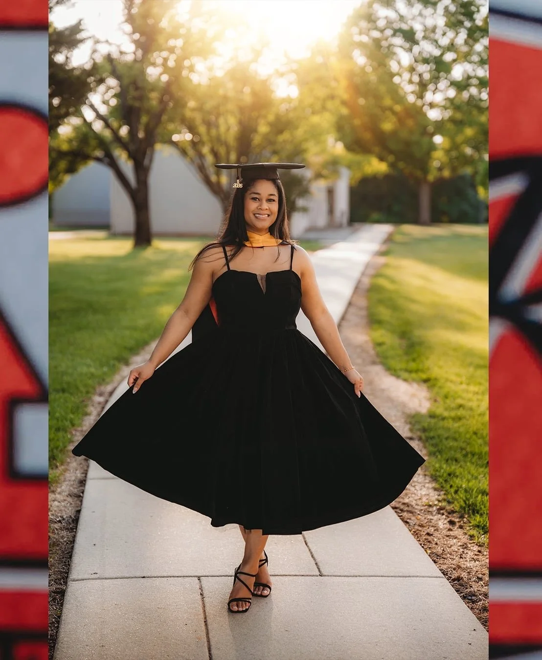 It was such an honor to capture this incredible milestone for you! It makes this moment even more special because this graduate was also my very first New Jersey client- and seriously she was THE BEST 💜 We even got to squeeze in some sweet little &l