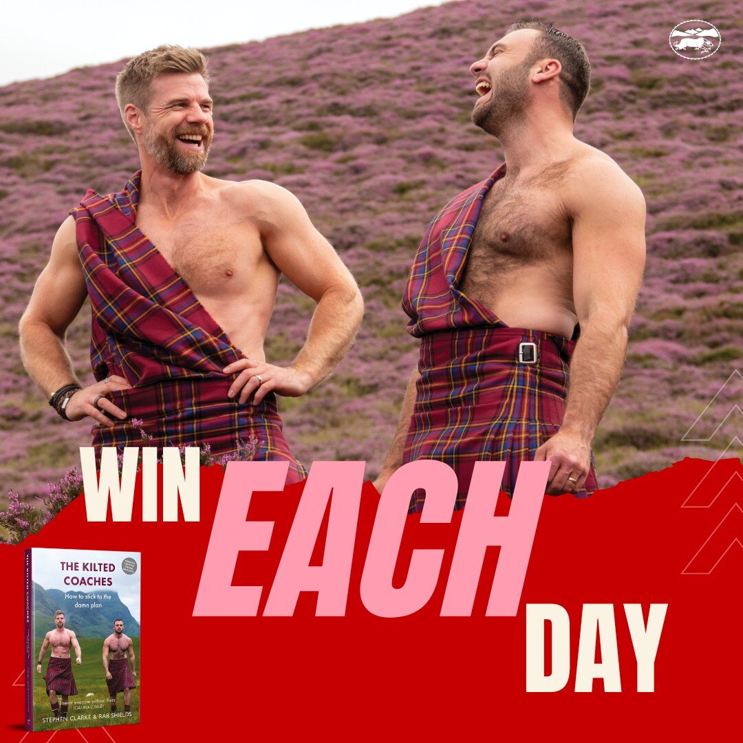 It's #MentalHealthAwarenessWeek and we are sharing this excellent book by The Kilted Coaches.

With their years of experience as life coaches and weight loss experts, they're here to help you build confidence, positivity and ultimately that elusive f