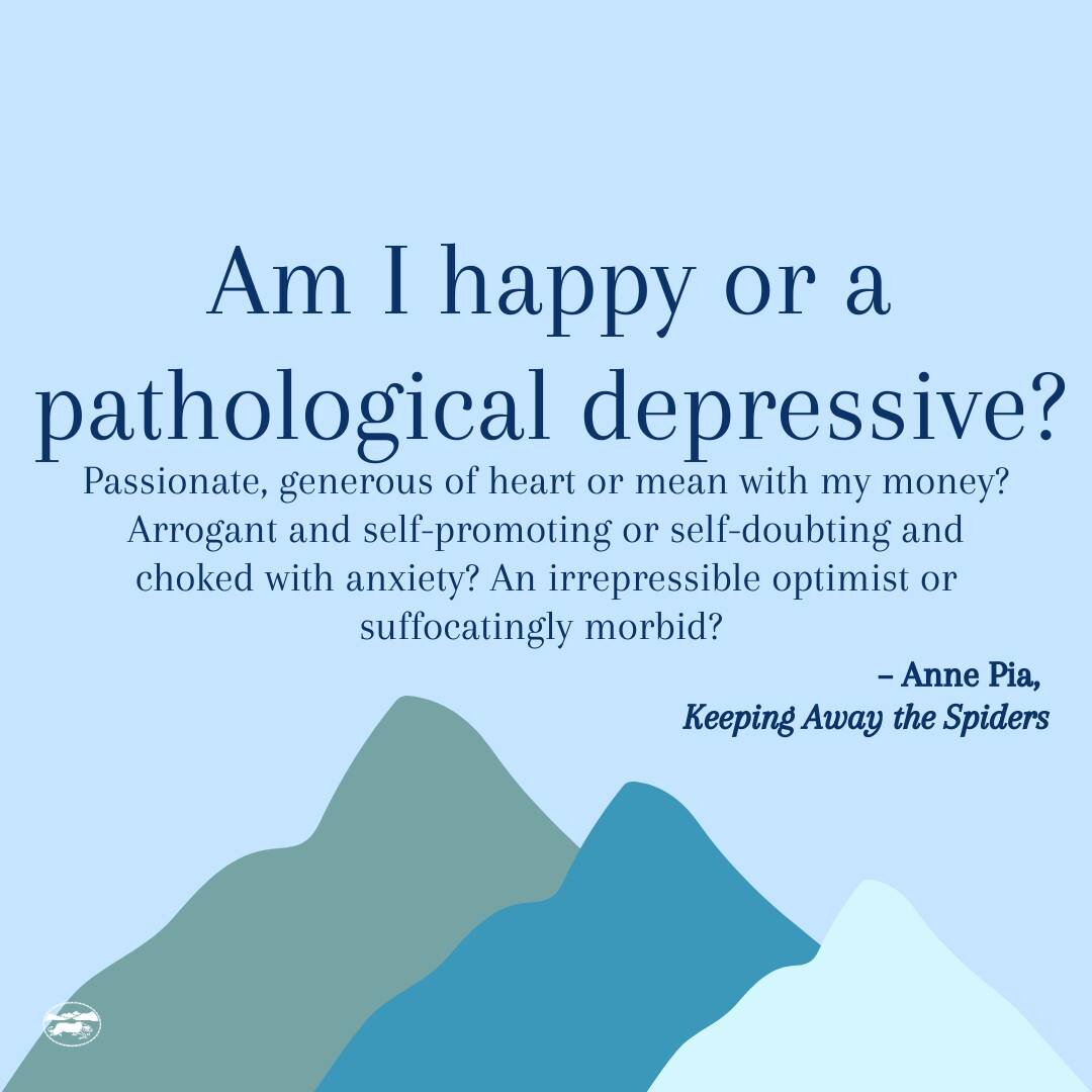 It is #MentalHealthAwarenessWeek and we are looking into Anne Pia's 'Keeping Away the Spiders

In a series of honest, often humorous and brutally frank essays, Anne Pia discusses many topics including mental health and her battle with anxiety. 

'Kee