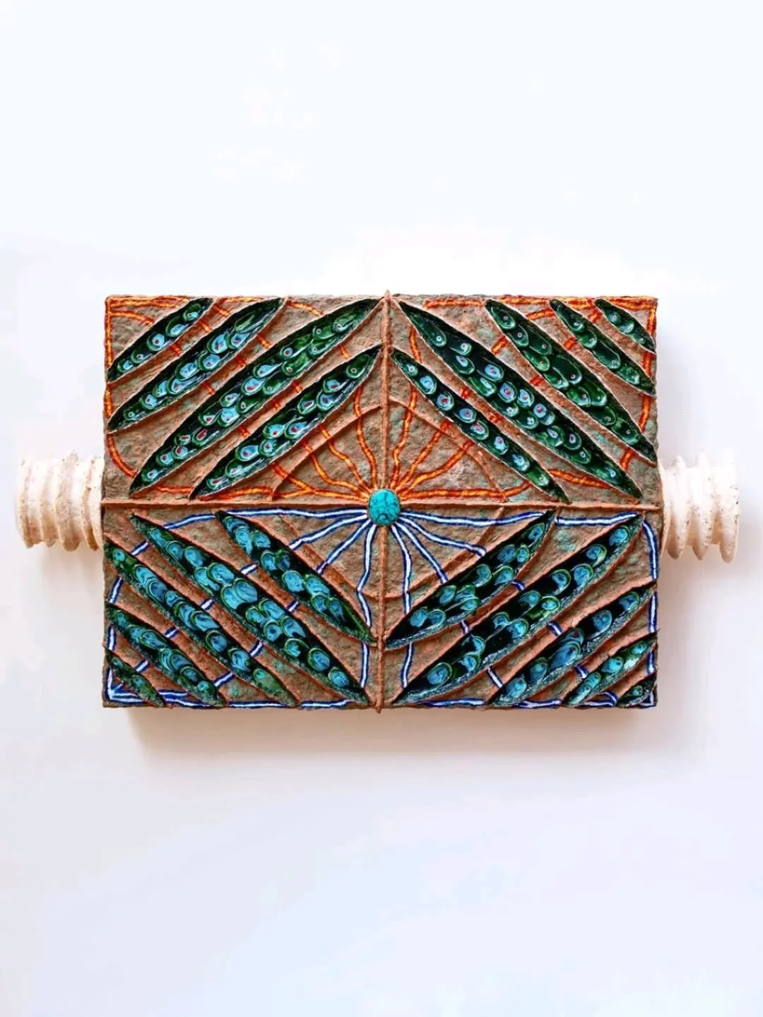 #Repost - @contemporary_cluster 
Enter Art Fair

In pic: Germinale (in Verde), 2025 
Photo of @kristelvscp

Last two days to visit the fair, you can find us at booth 52 with works by Cristiano Carotti, Fabian Herkenhoener, Maria Positano and David vo