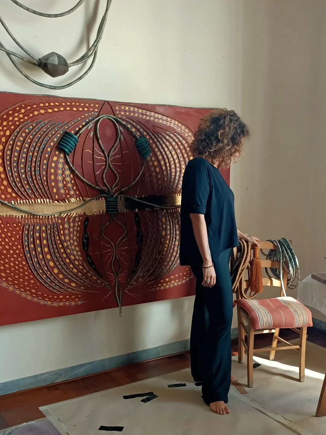 Today back in the studio with a new season coming. Been working for a year now on a new body of work, which I am very excited to announce soon, for a great project coming up with @contemporary_cluster, curated by the one and only @e_decobelli. More i