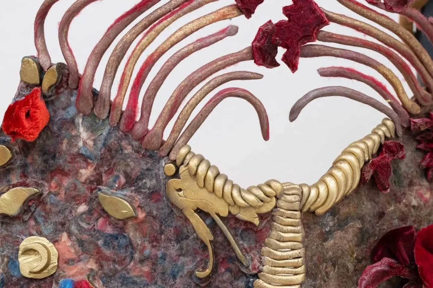 Details of Velvet Armour (Legs) 2025 Made In ed.3, Artissima Fair, Turin, Italy