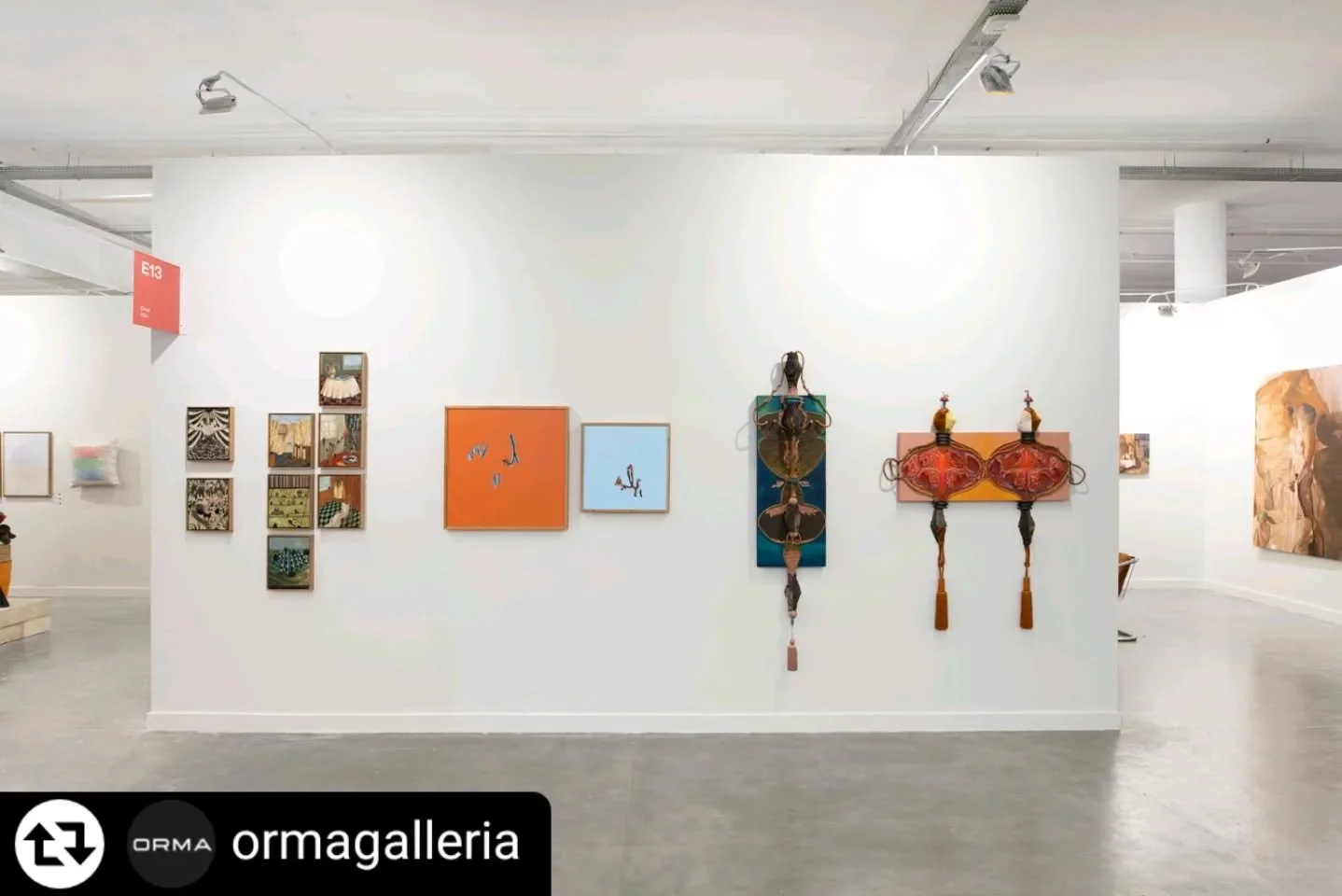 #Repost - @ormagalleria 

We debut at SP&ndash;Arte 2026 with a project shaped by the dialogue between Italy and Brazil.

At booth E13, we bring together Italian and Brazilian artists across different generations and practices&mdash;Giulia Mangoni, M