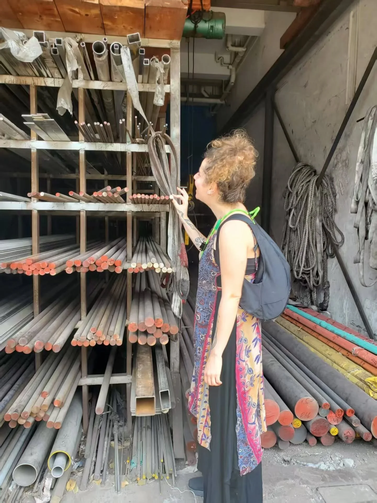 Metal shops galore and straw engineering 😂 
at @sixi_museum 
I am halfway through this incredible experience and feeling so grateful for the opportunity, 
I am looking forward to showing you all the new works I have made in upcoming exhibition in th