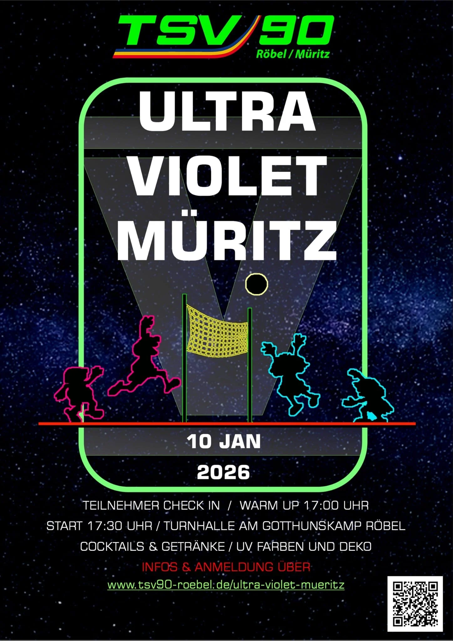 Ultra Violet Volleyballturnier am 10.01.26