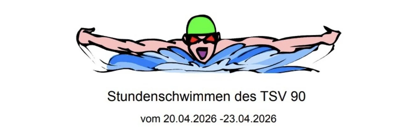 Stundenschwimmen des TSV 90 Röbel