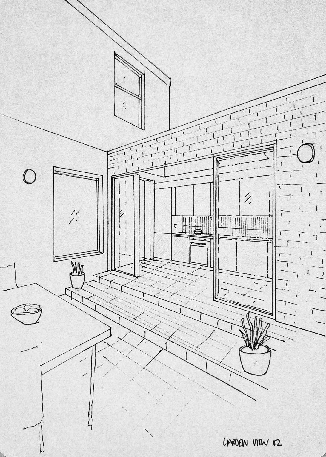 Garden view 02 BW.jpg