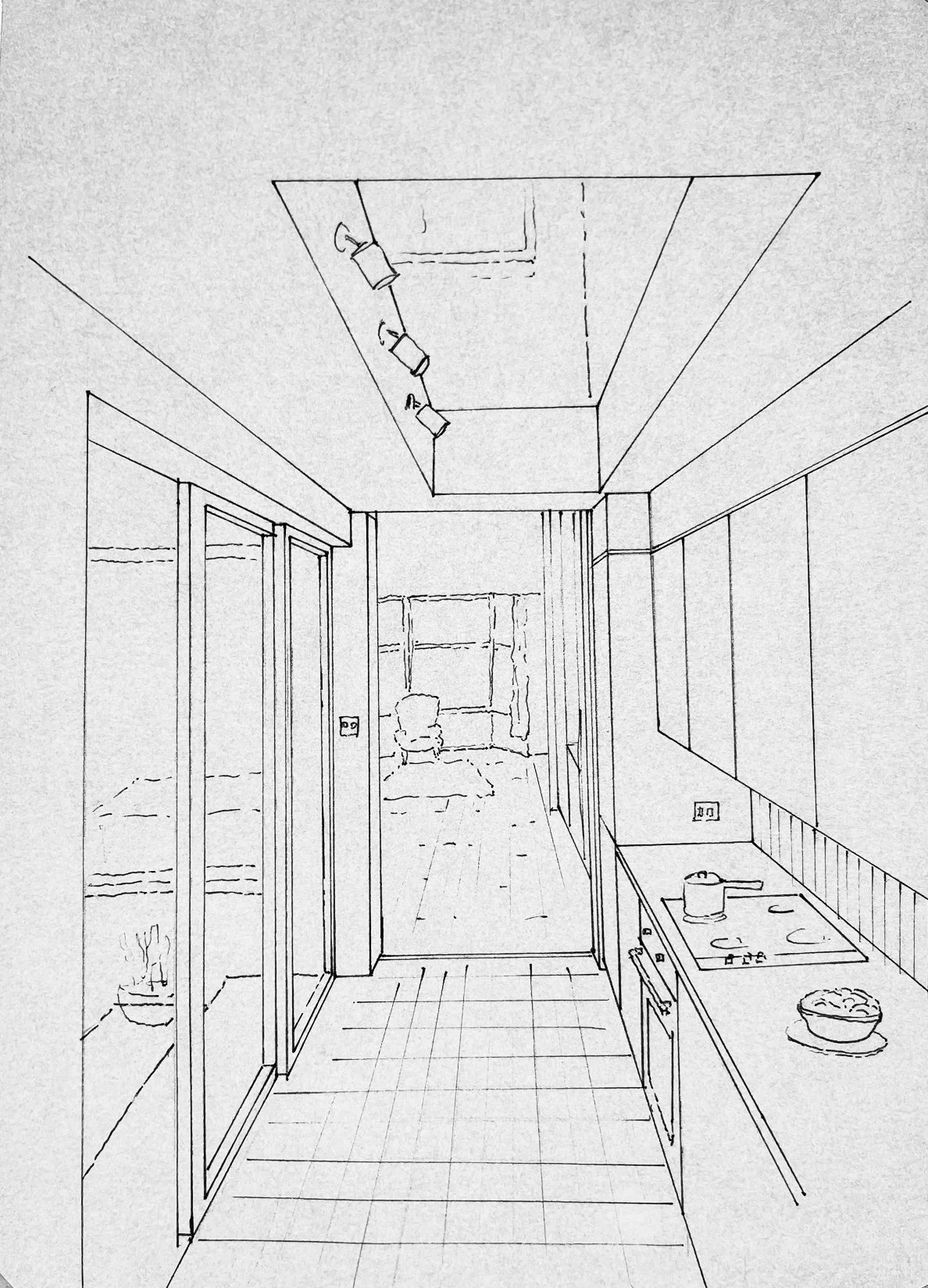 Kitchen view 01 BW.jpg