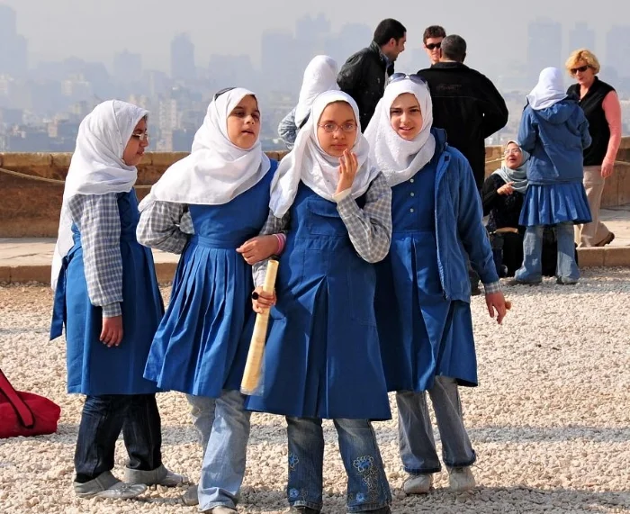 Herrera, Linda (2001). Downveiling : Gender and the Contest over Culture in Egypt. Middle East Report . No. 219: 16-19.