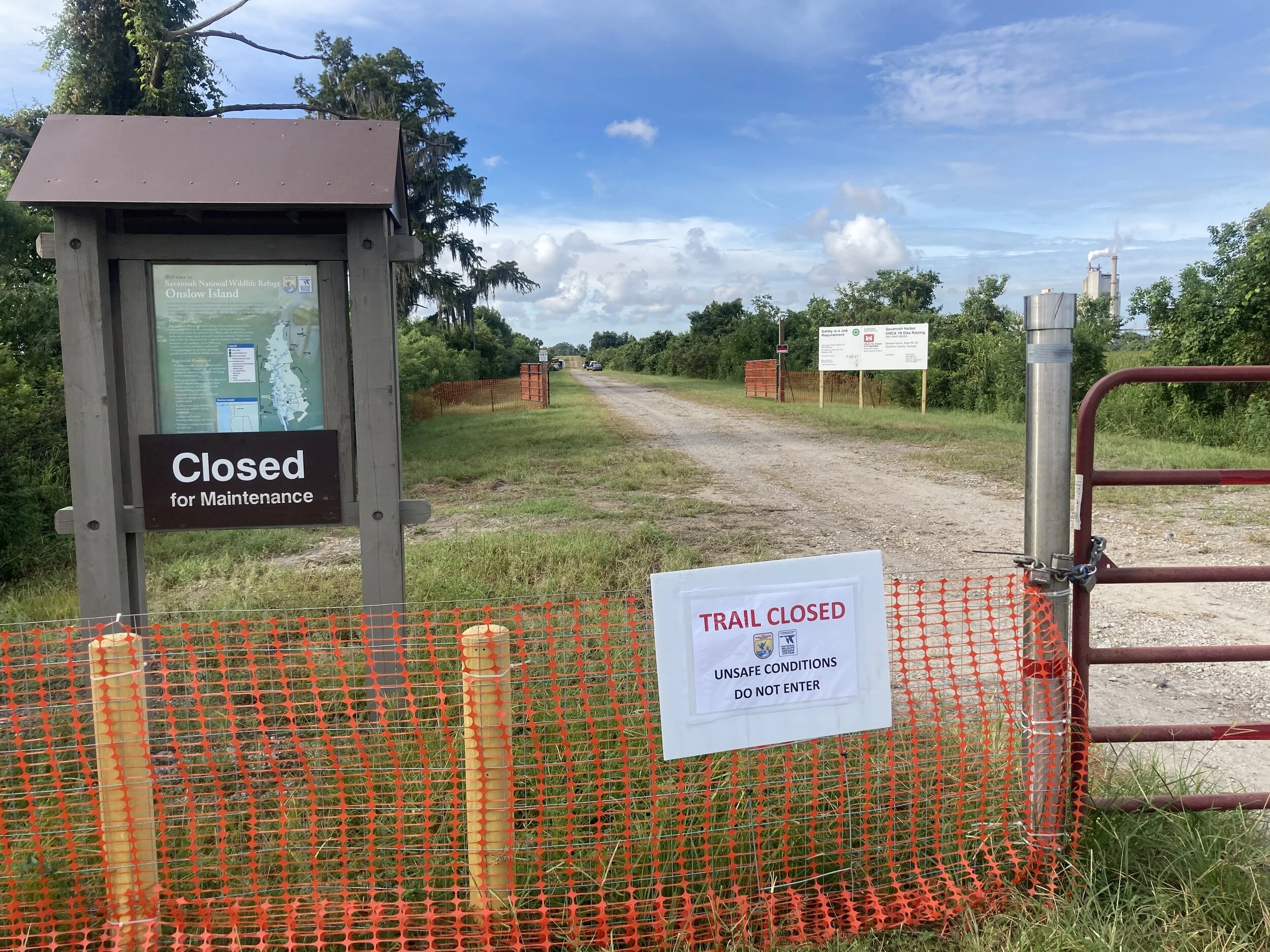 Update for the Savannah National Wildlife Refuge