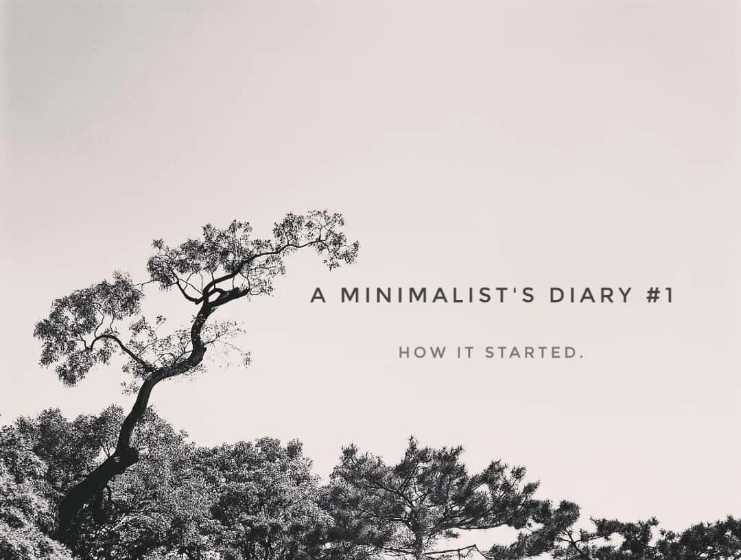 A MINIMALIST'S DIARY #1