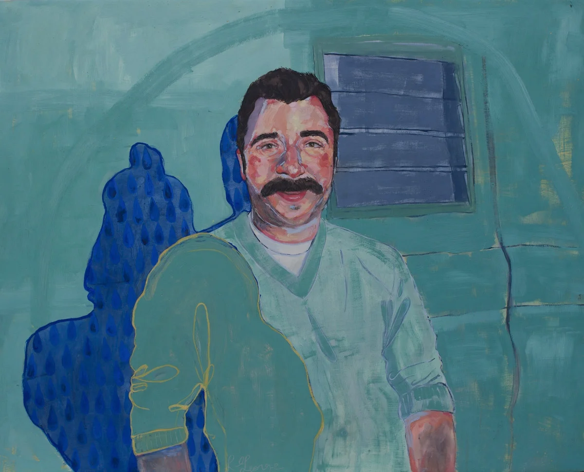 I Smile When You Smile, Eugene 2018 Oil on Panel 24x30