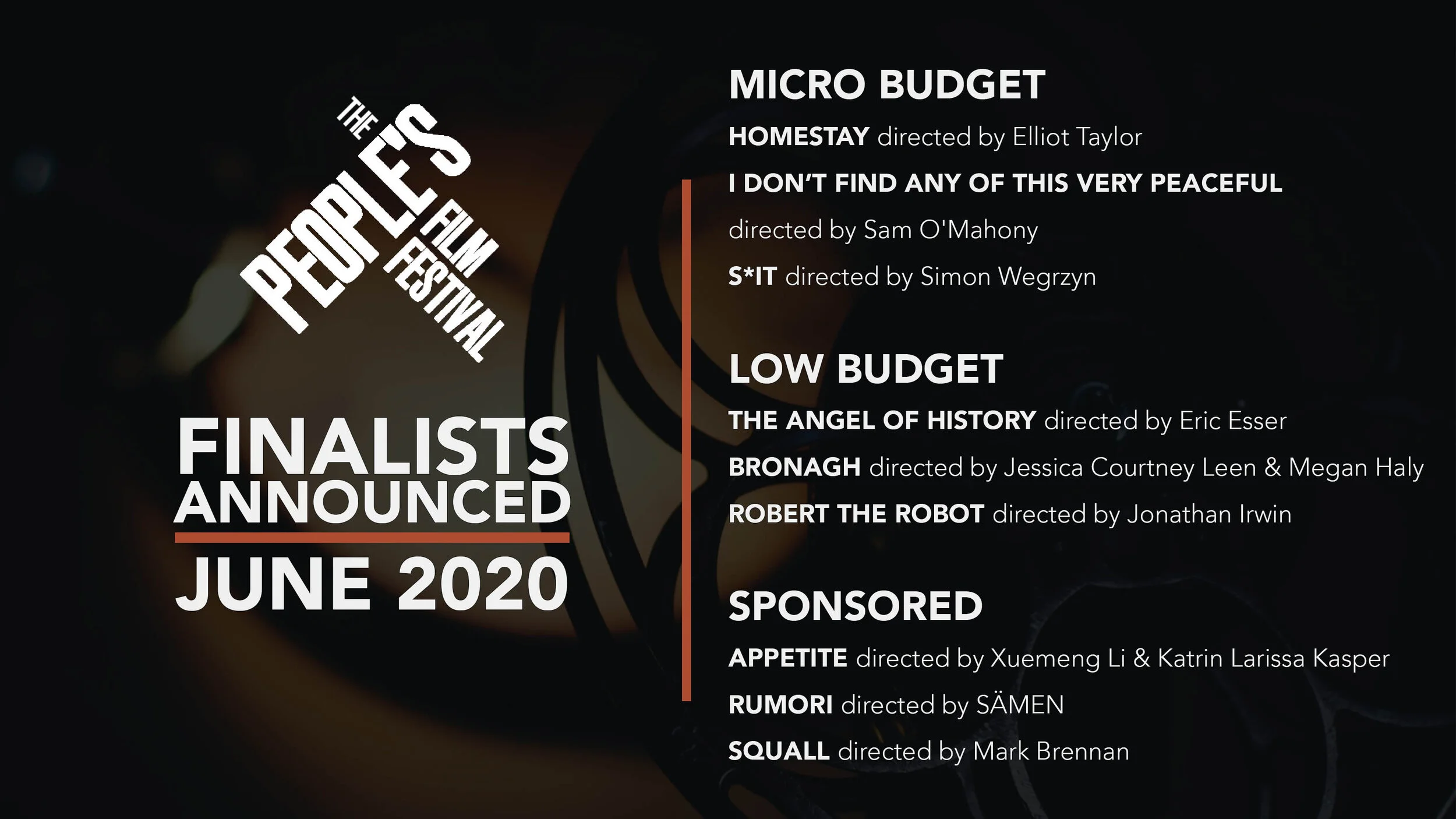 TPFF: June 2020 Official Selections