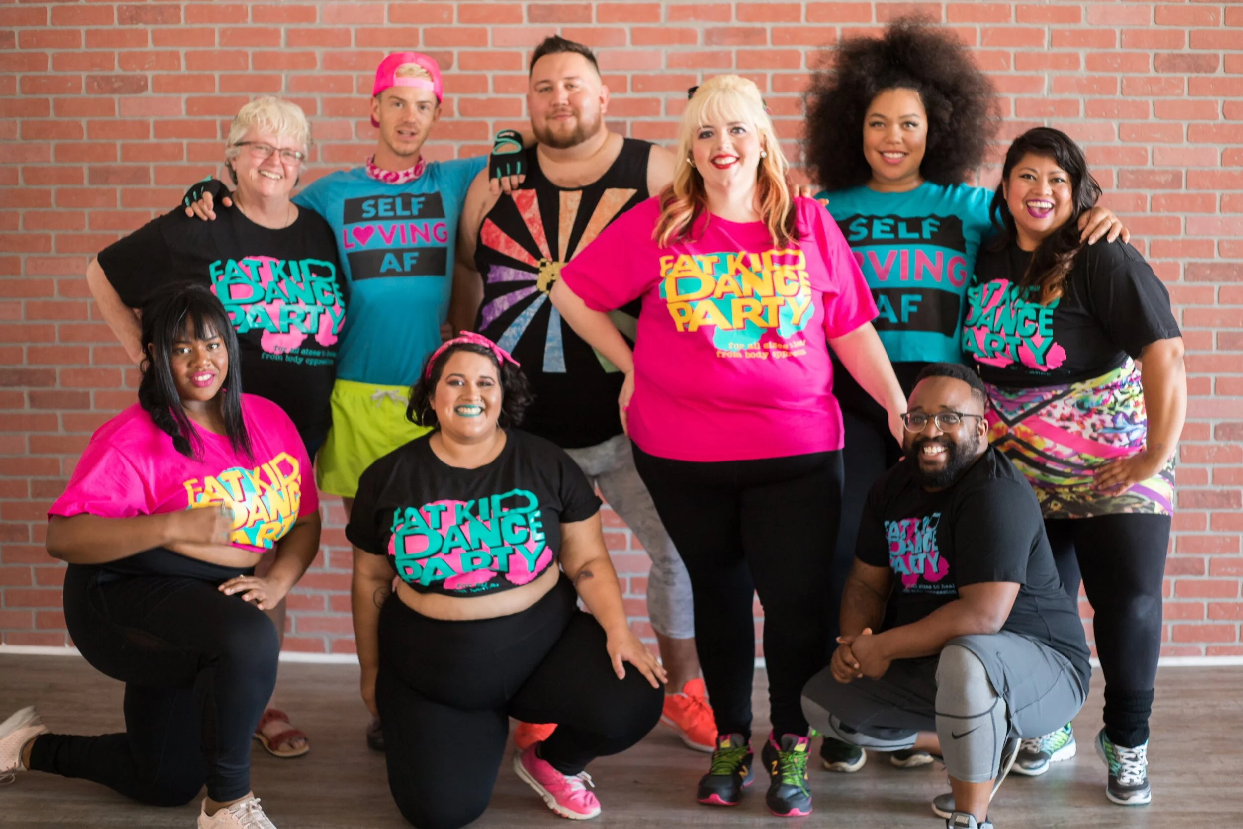 Earn a Tee Shirt for a Twelve Week Streak of Fat Kid Dance Party!