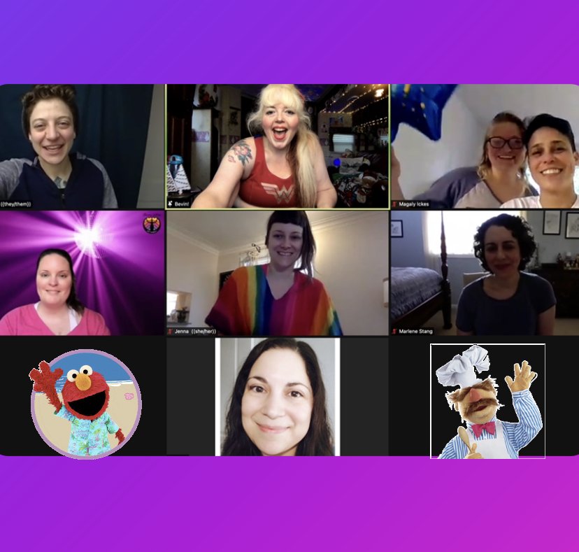 August Zoom Aerobics Schedule!