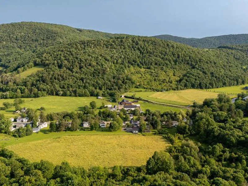 Bovina, NY Aerial View