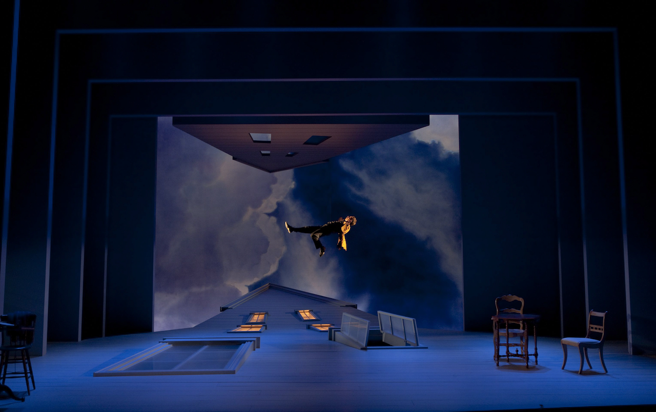 Yale Rep - Master Builder - Dir. Evan Yionoulis, Scenic Timothy Brown - Photo by T. Charles Erikson - Assistant Props Master