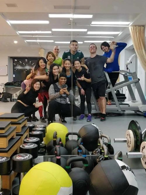 Post-Circuit Training group capture