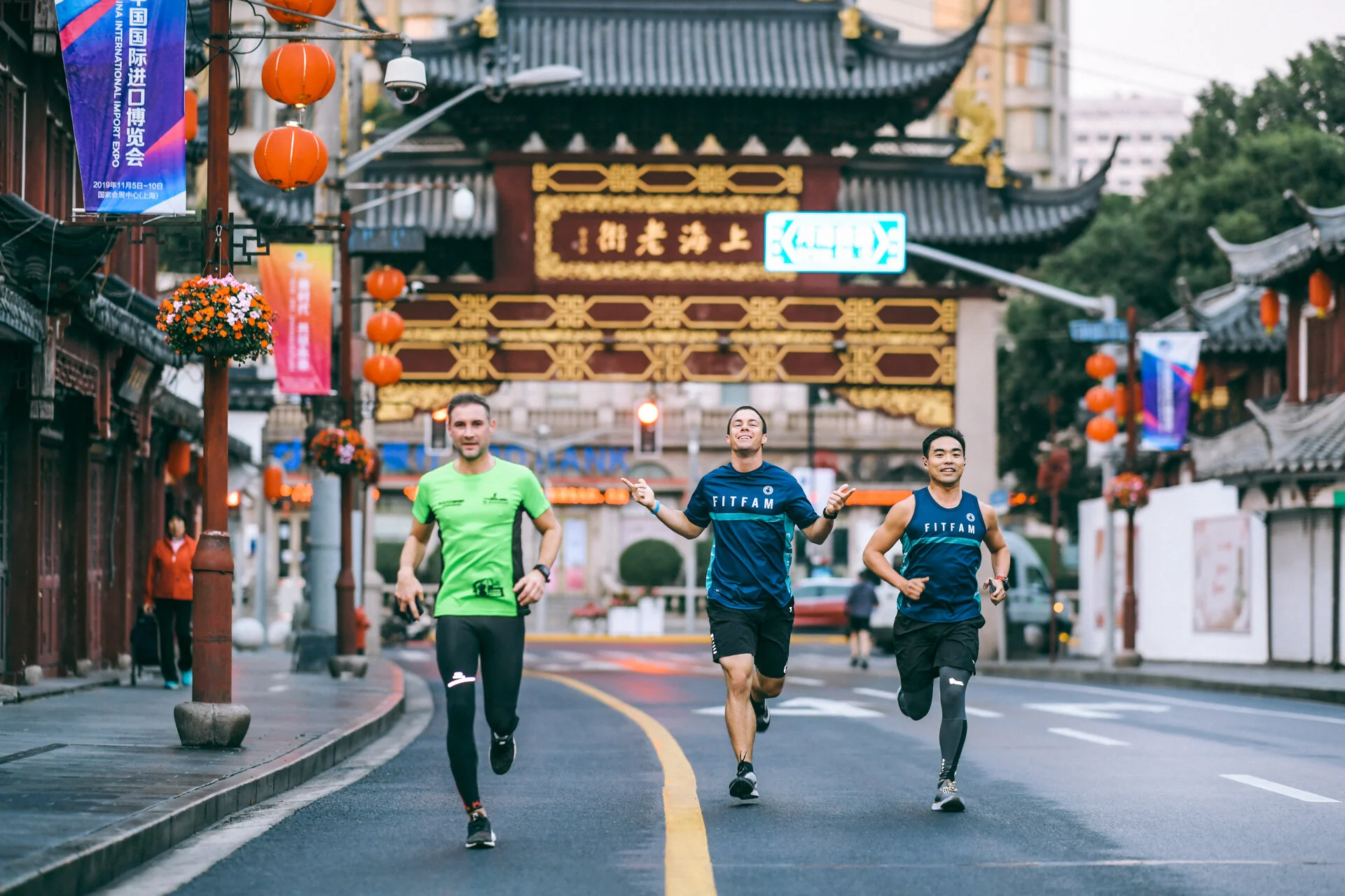 FitFam runs the Shanghai marathon on Sunday, November 17