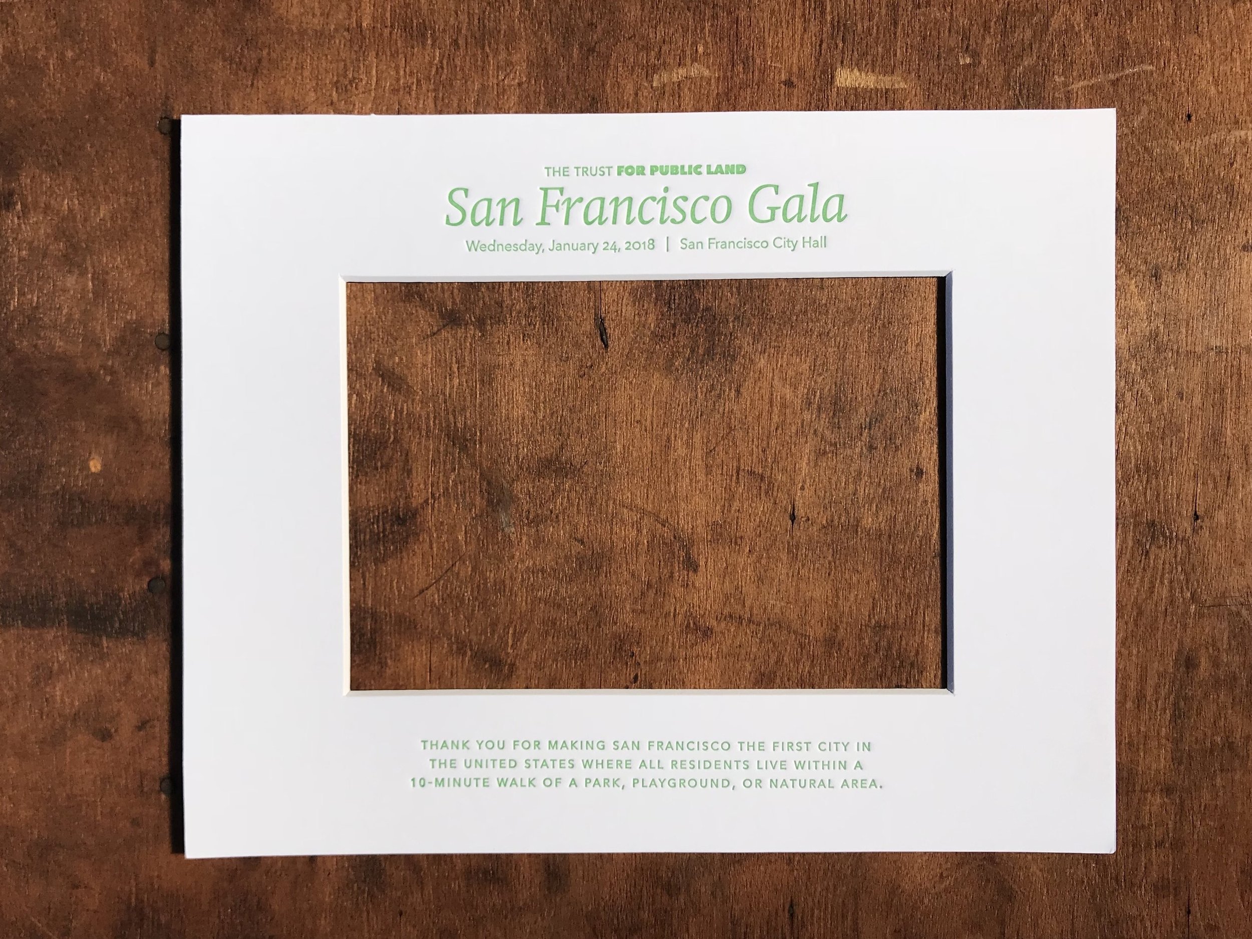 Custom Photo Mats with Text: Personalize Your Photos and Frames —  Typothecary Letterpress