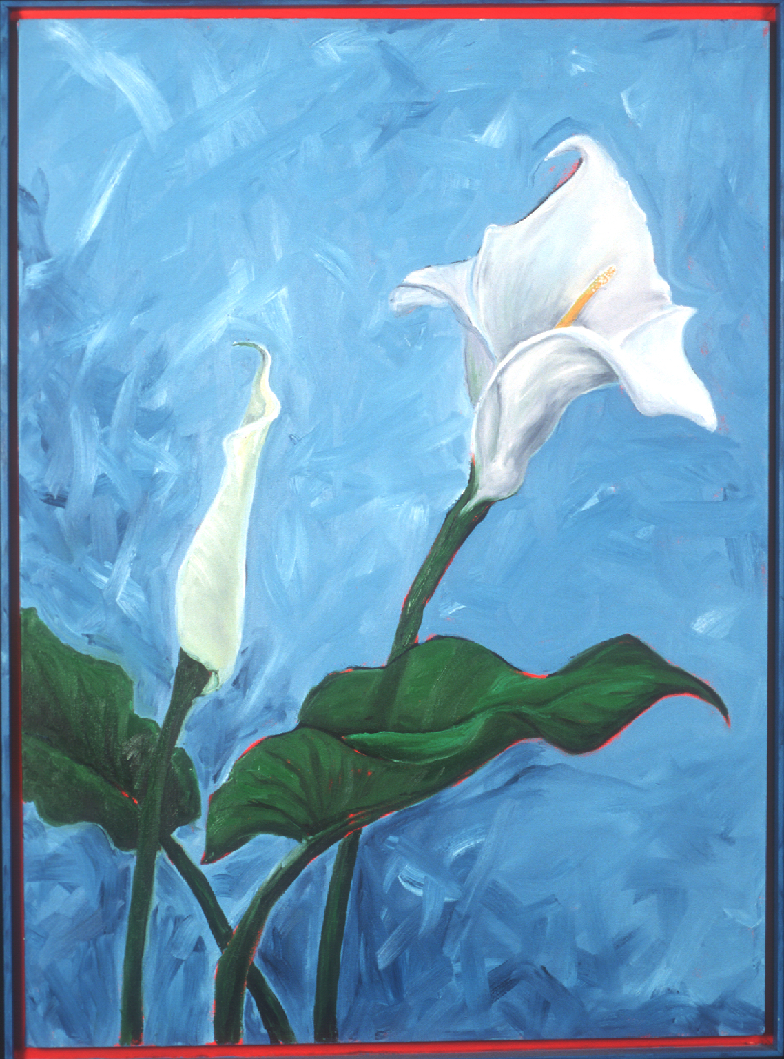 Calla Dance - Oil on Canvas SOLD