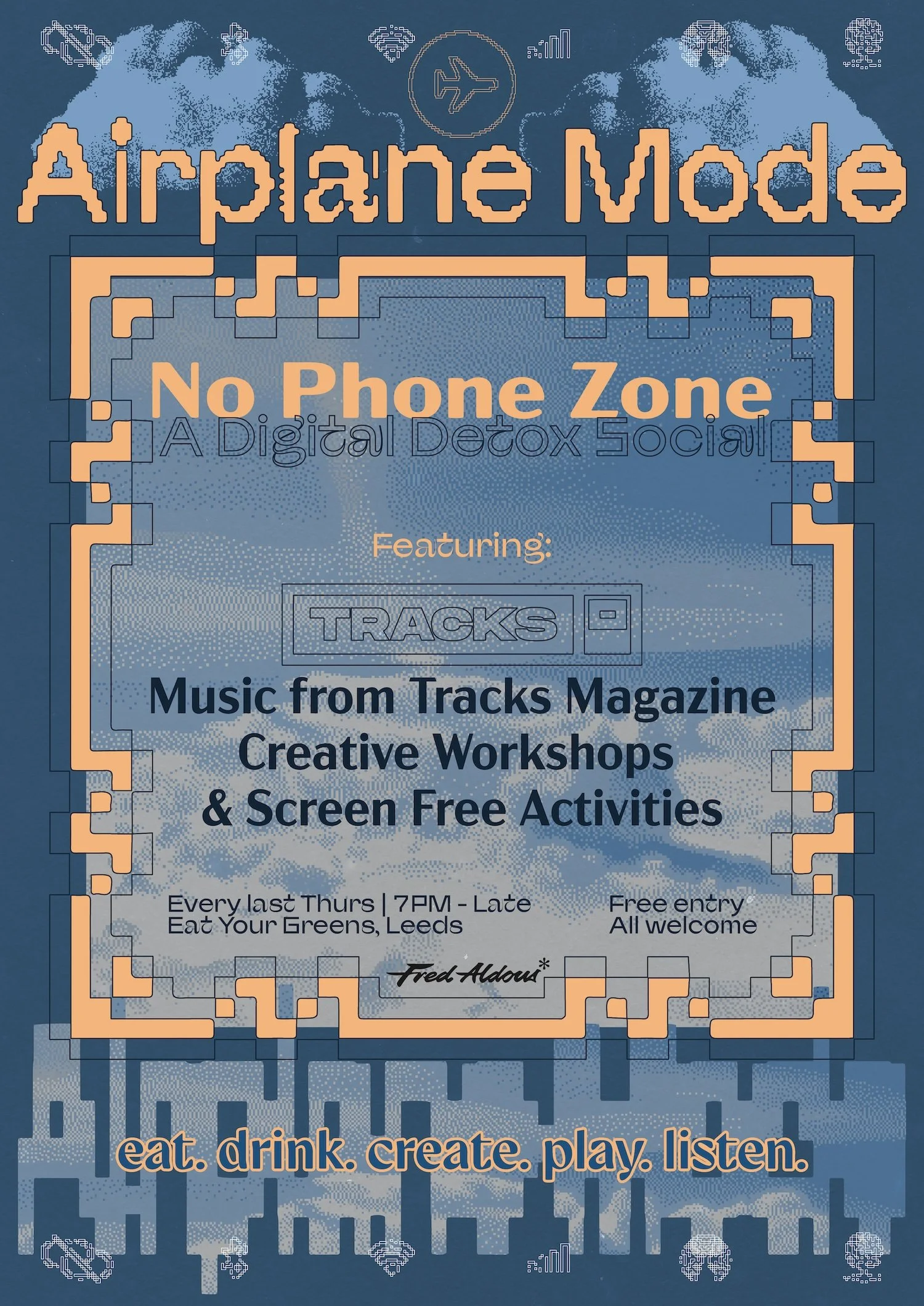 Airplane Mode - No Phone Zone 