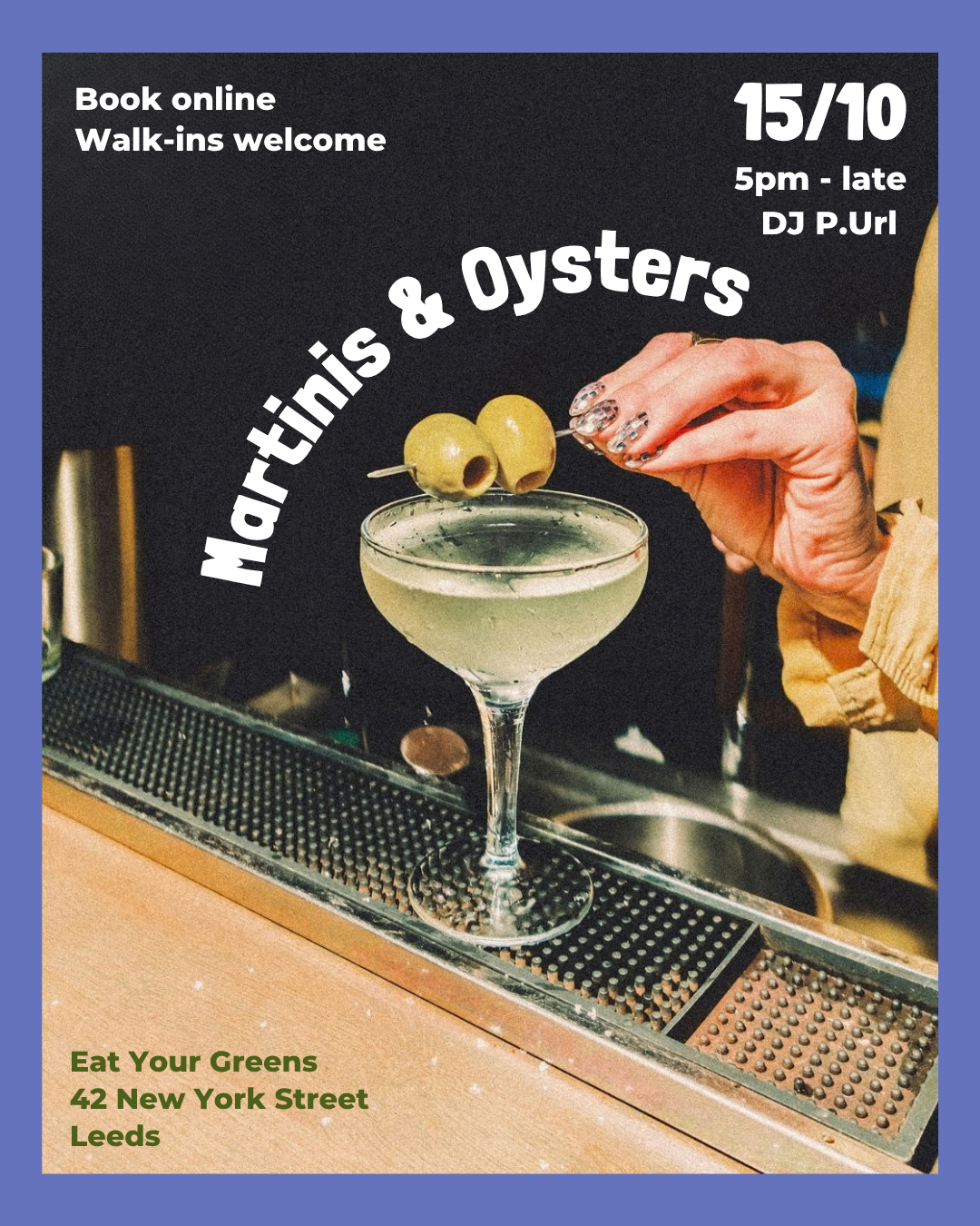 Oyster &amp; Martini Party 
