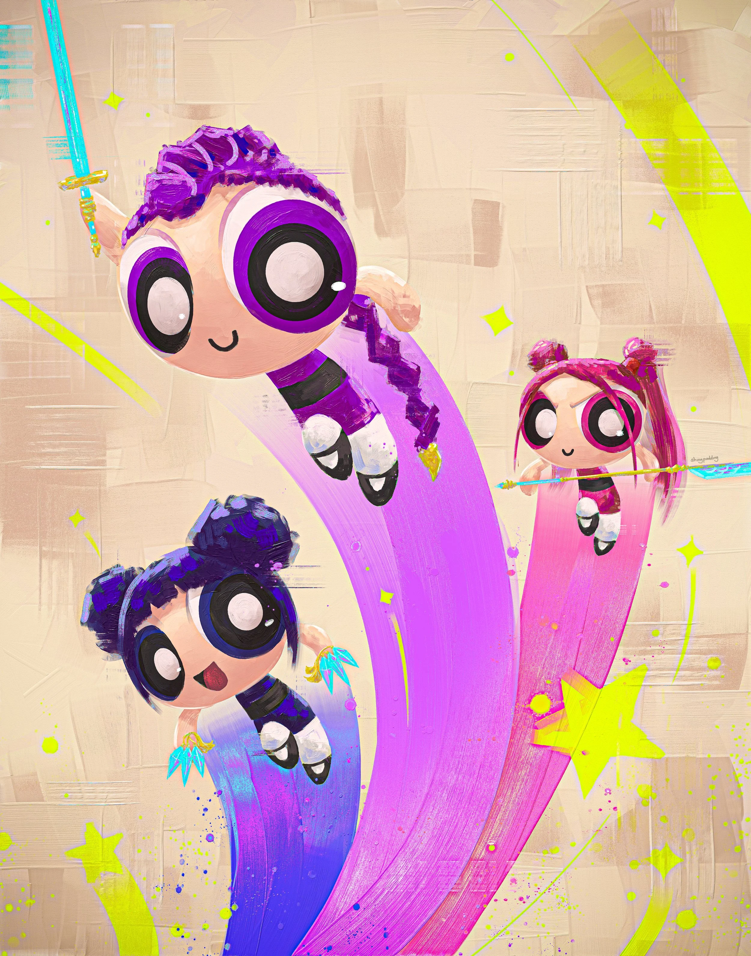 Powerpuff Girls x HUNTR/X