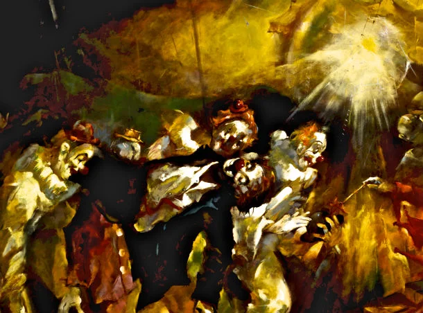 clown funeral