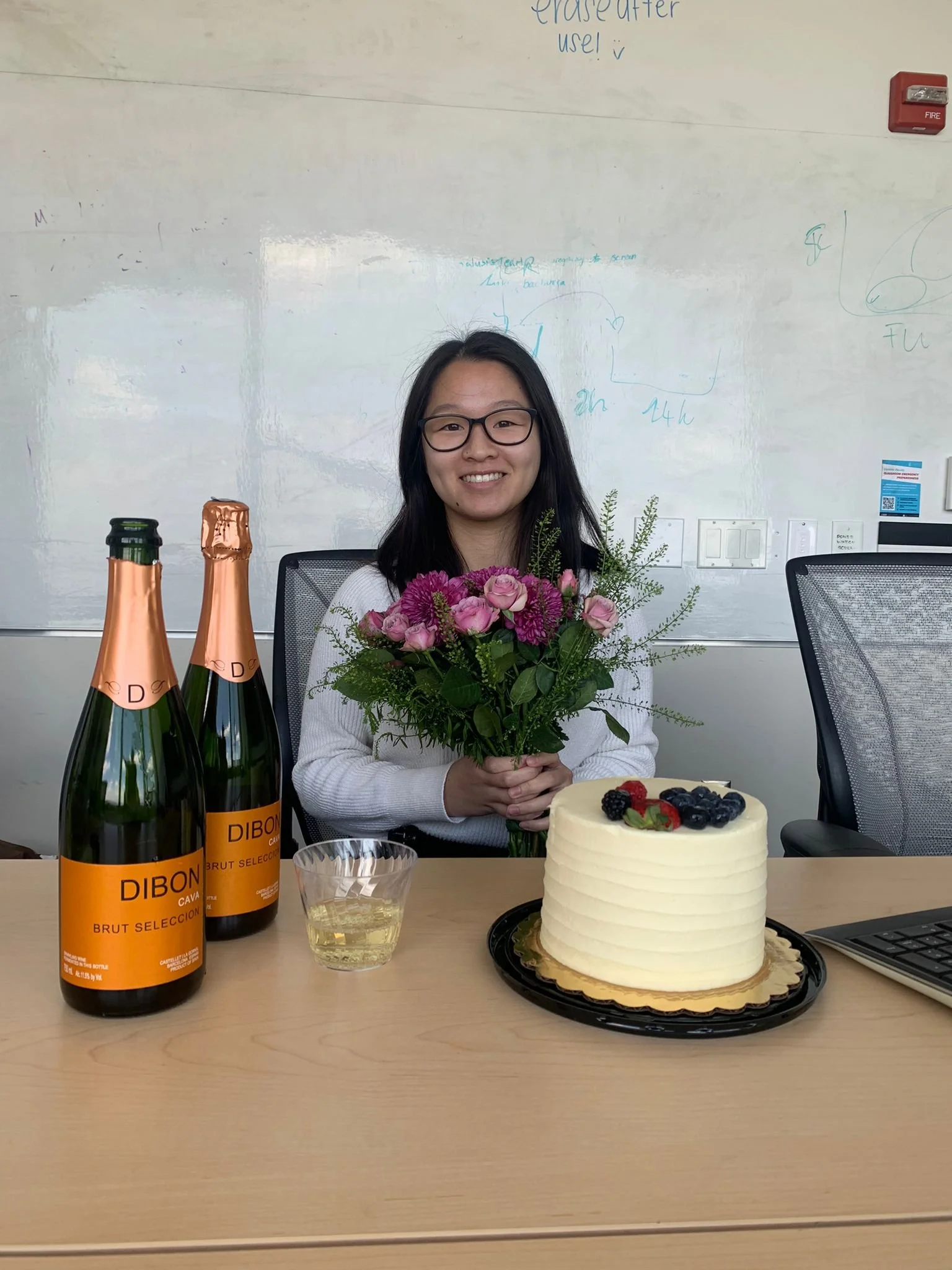 Jamie is officially a PhD candidate after passing her oral prelim! Congrats!!