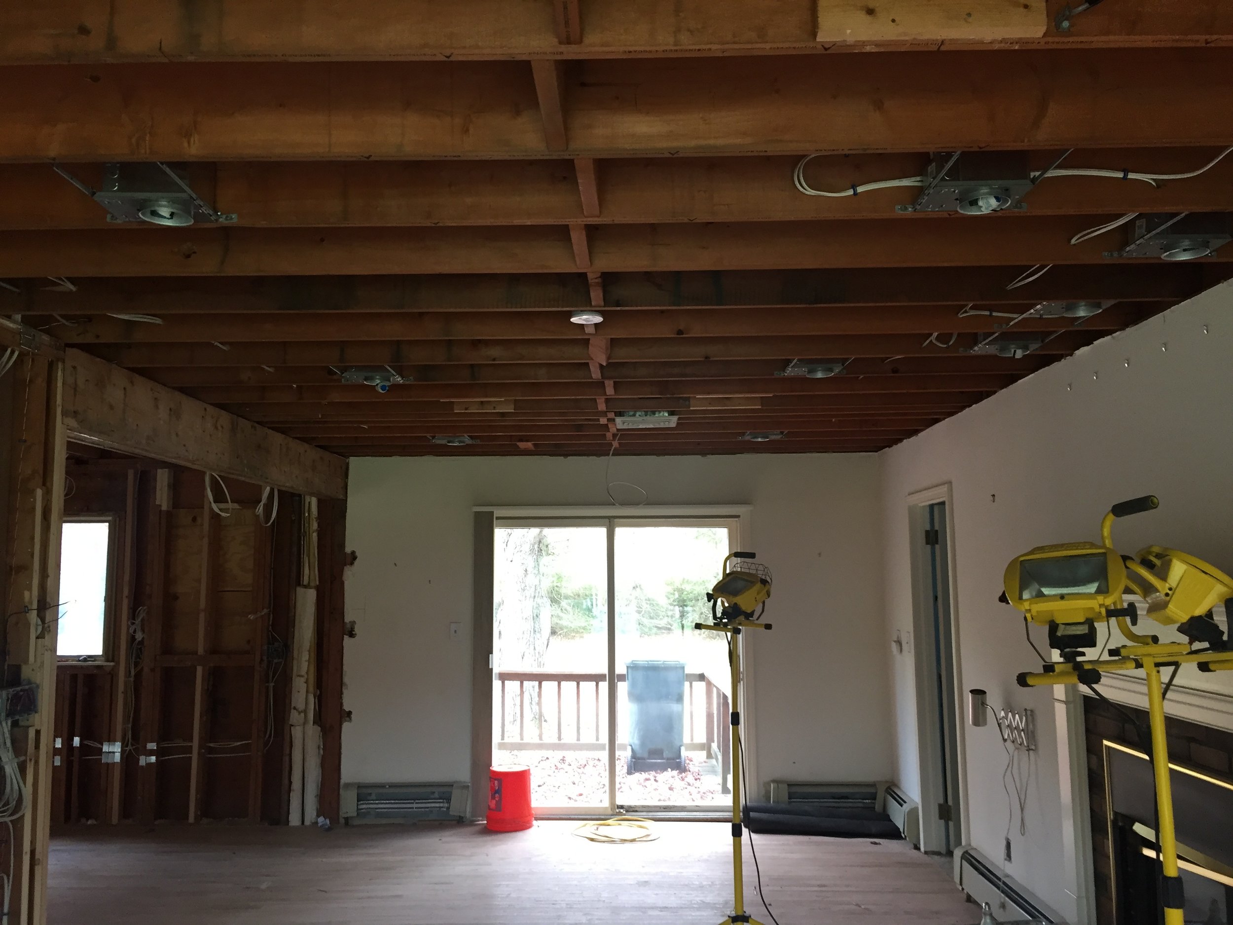 Renovation in Easton, CT. 